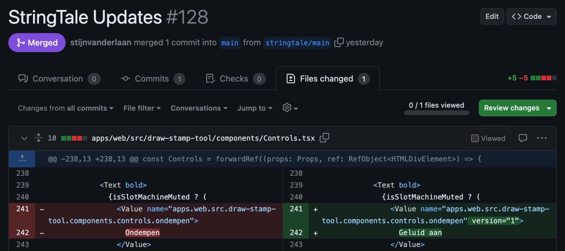 Review merge requests